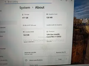 Laptop Dell Latitude 7430 16GB Intel Core i7 SSD 512GB