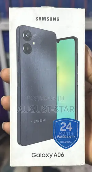 New Samsung Galaxy A06 128 GB Black