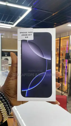 New Apple iPhone 16 Pro Max 256 GB Black