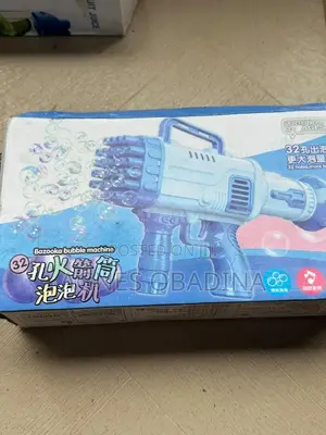 32-Hole Bubble Gun Machine – Super Fun, and Packed With Bubbles!