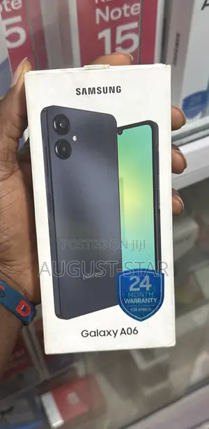 New Samsung Galaxy A06 128 GB Black