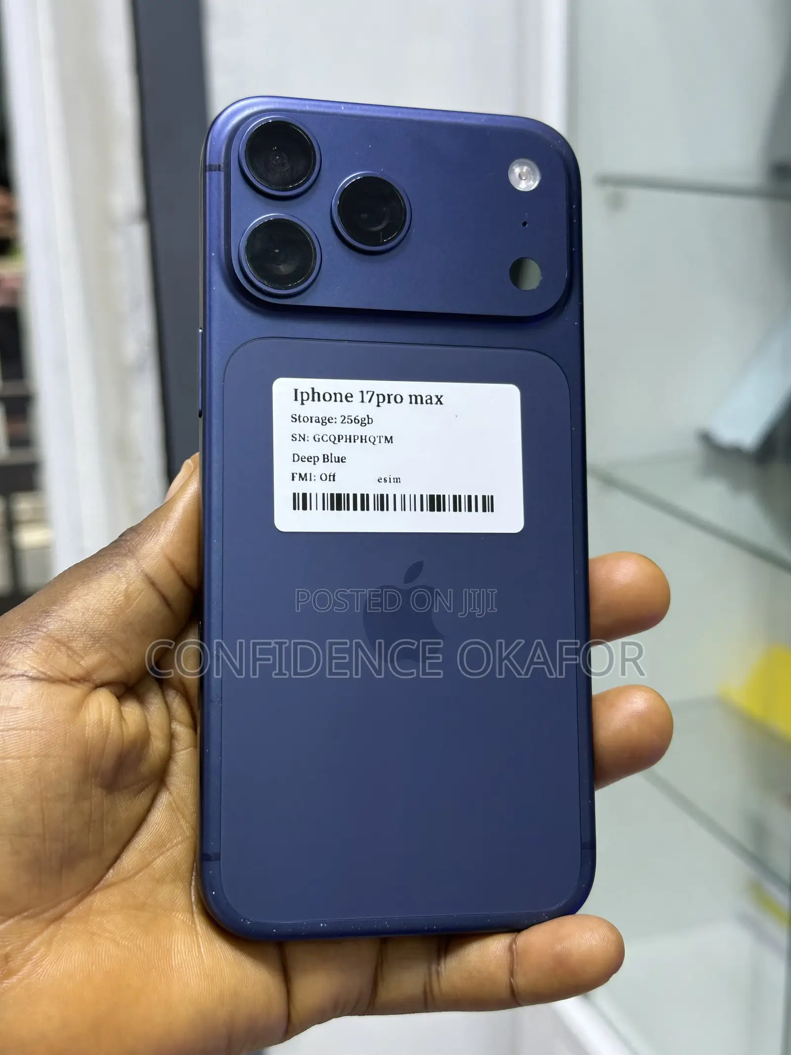 Apple iPhone 17 Pro Max 256 GB Blue
