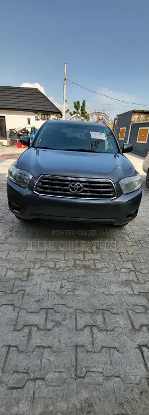 Toyota Highlander Limited 2009 Gray