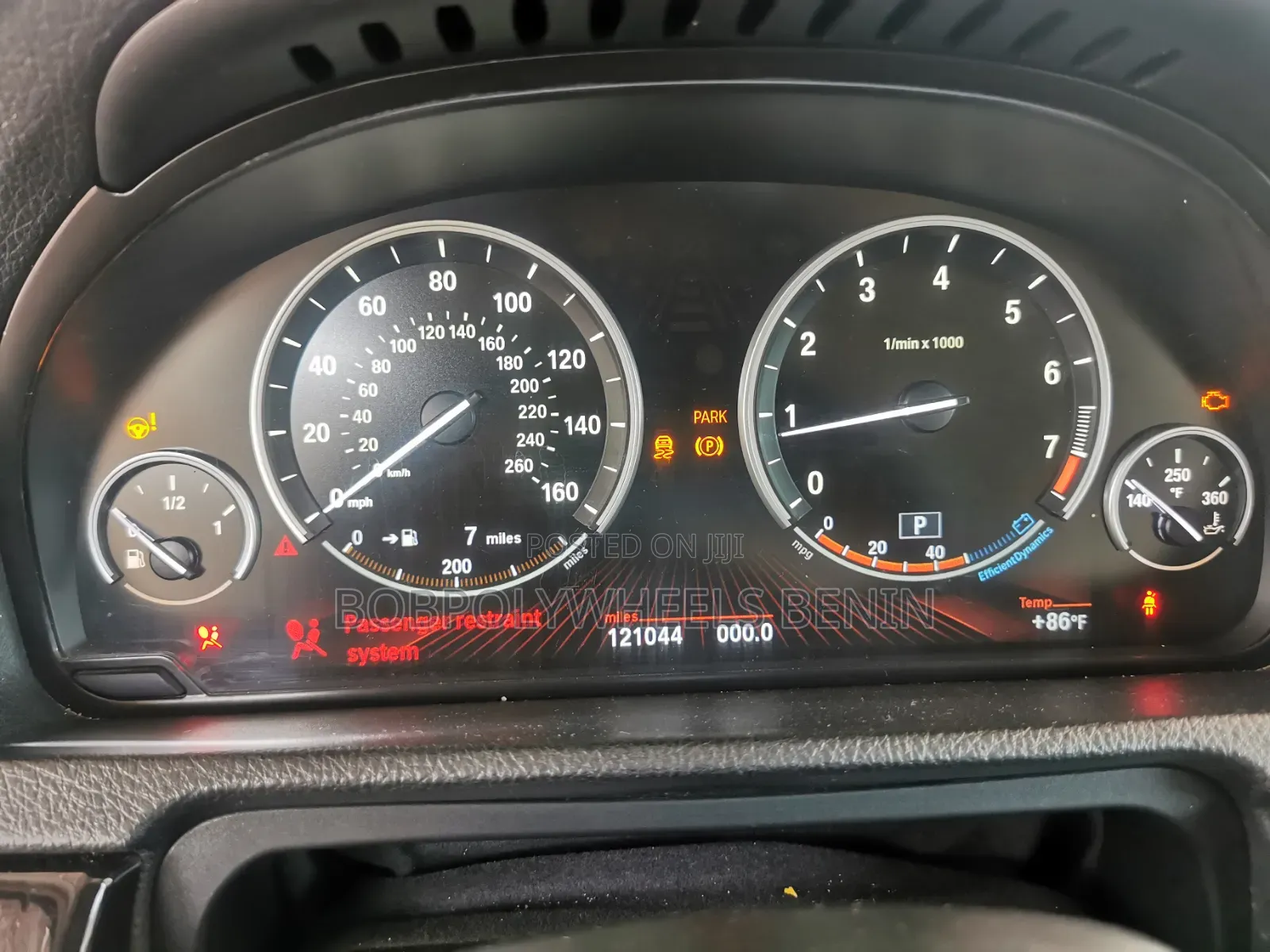 BMW 550i 2011 Black