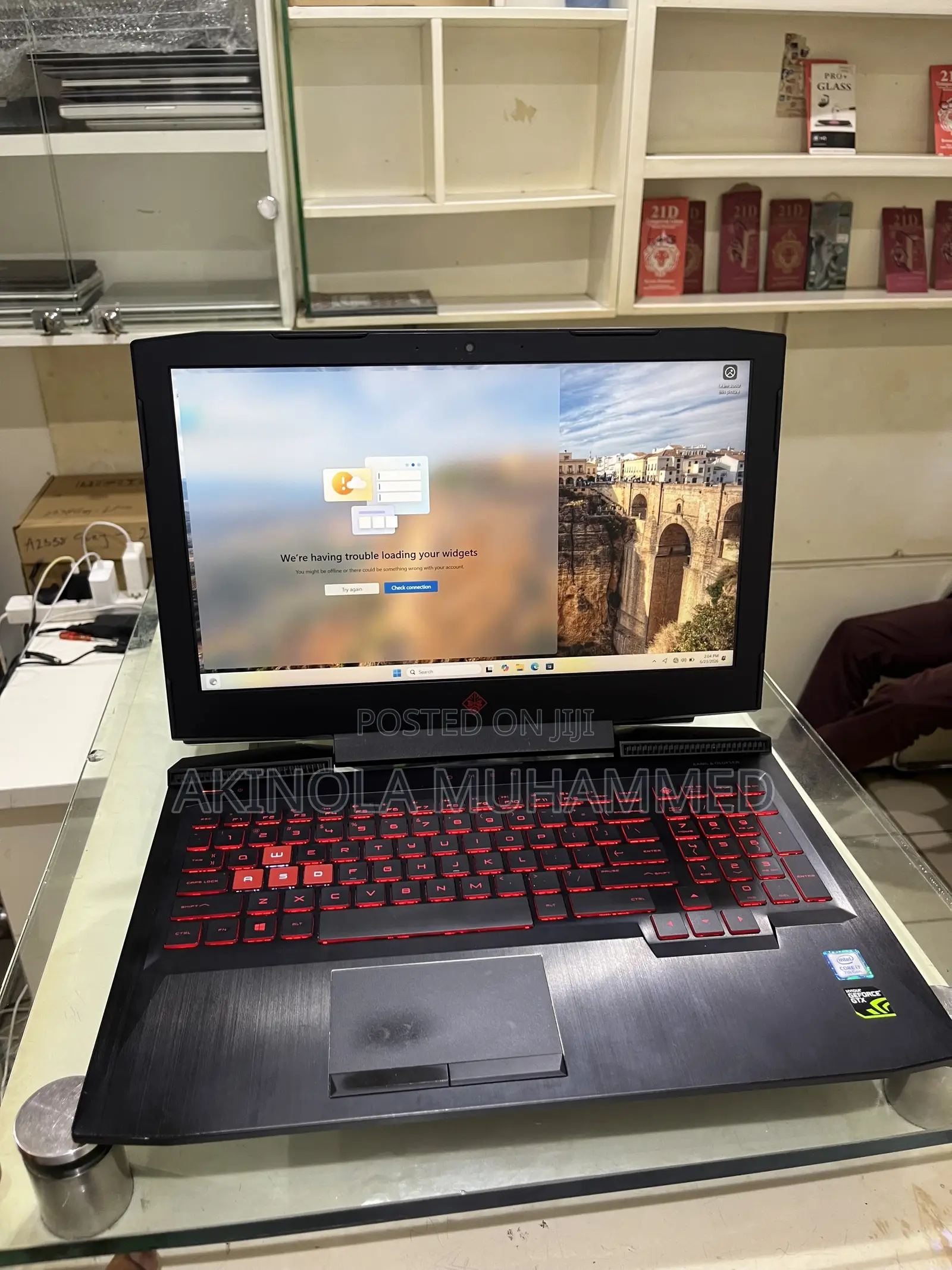 Laptop HP Omen 15 16GB Intel Core i7 SSD 512GB
