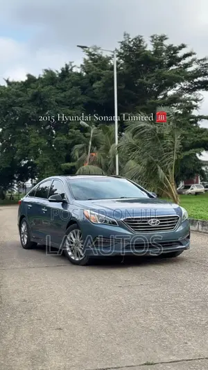 Hyundai Sonata Limited 2.0T 4dr Sedan (2.0L 4cyl Turbo 6A) 2015 Blue