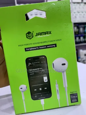 ​Original JAMAX MAX-C15 Type-C Stereo in-Ear Earphones