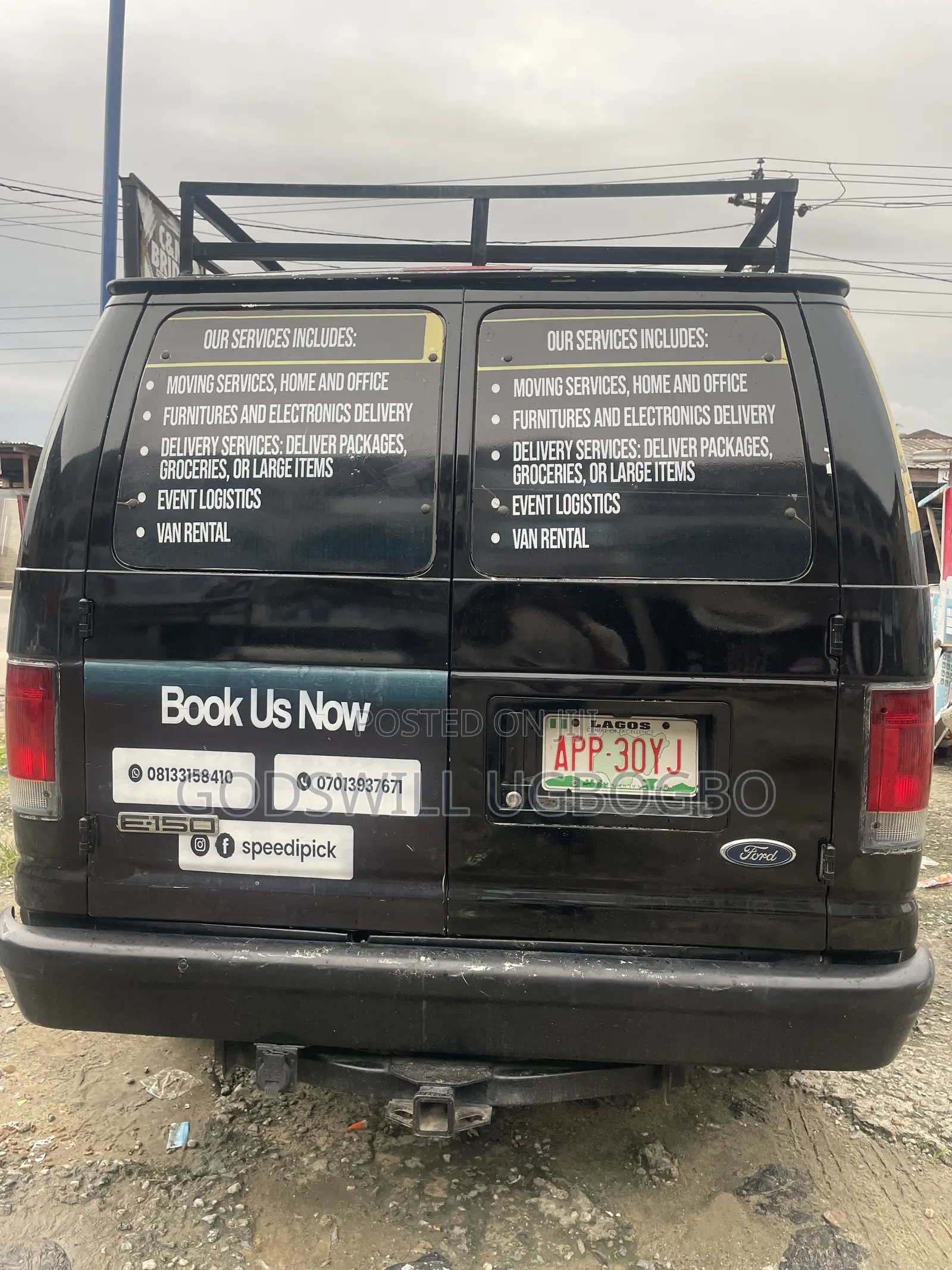 Ford E350 2008 Black