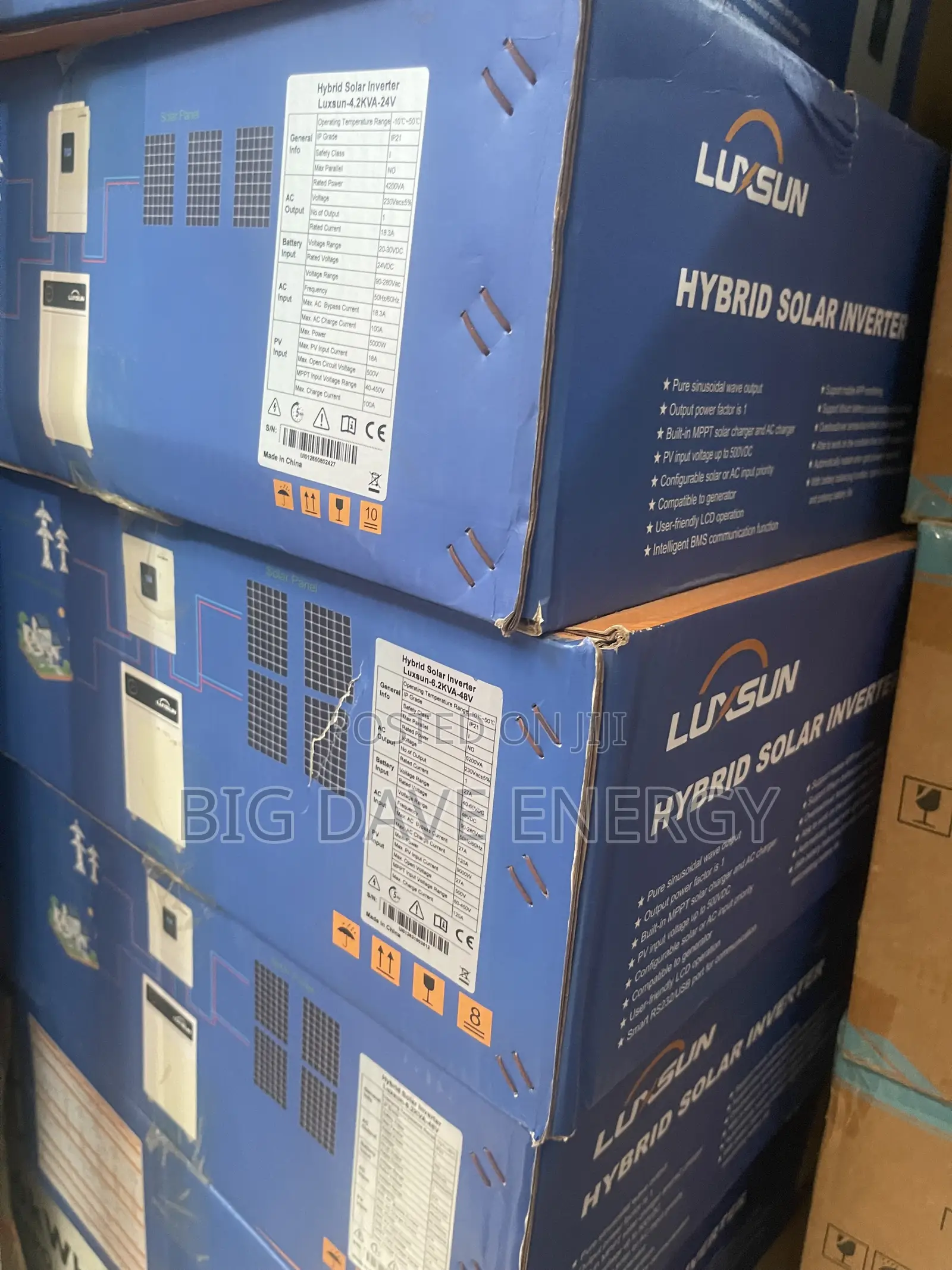 6.2kva 48v Luxun Hybrid Inverter