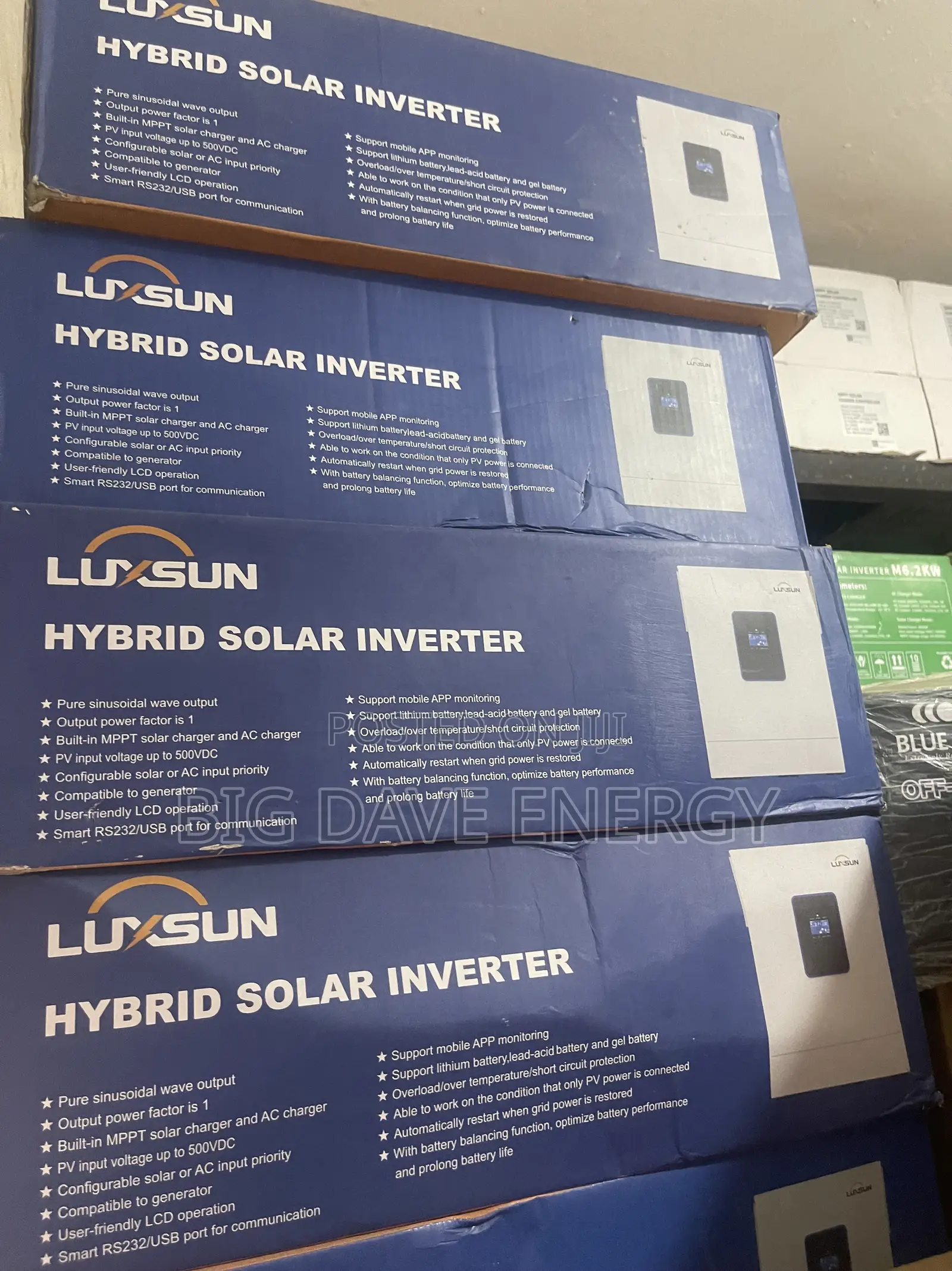 6.2kva 48v Luxun Hybrid Inverter