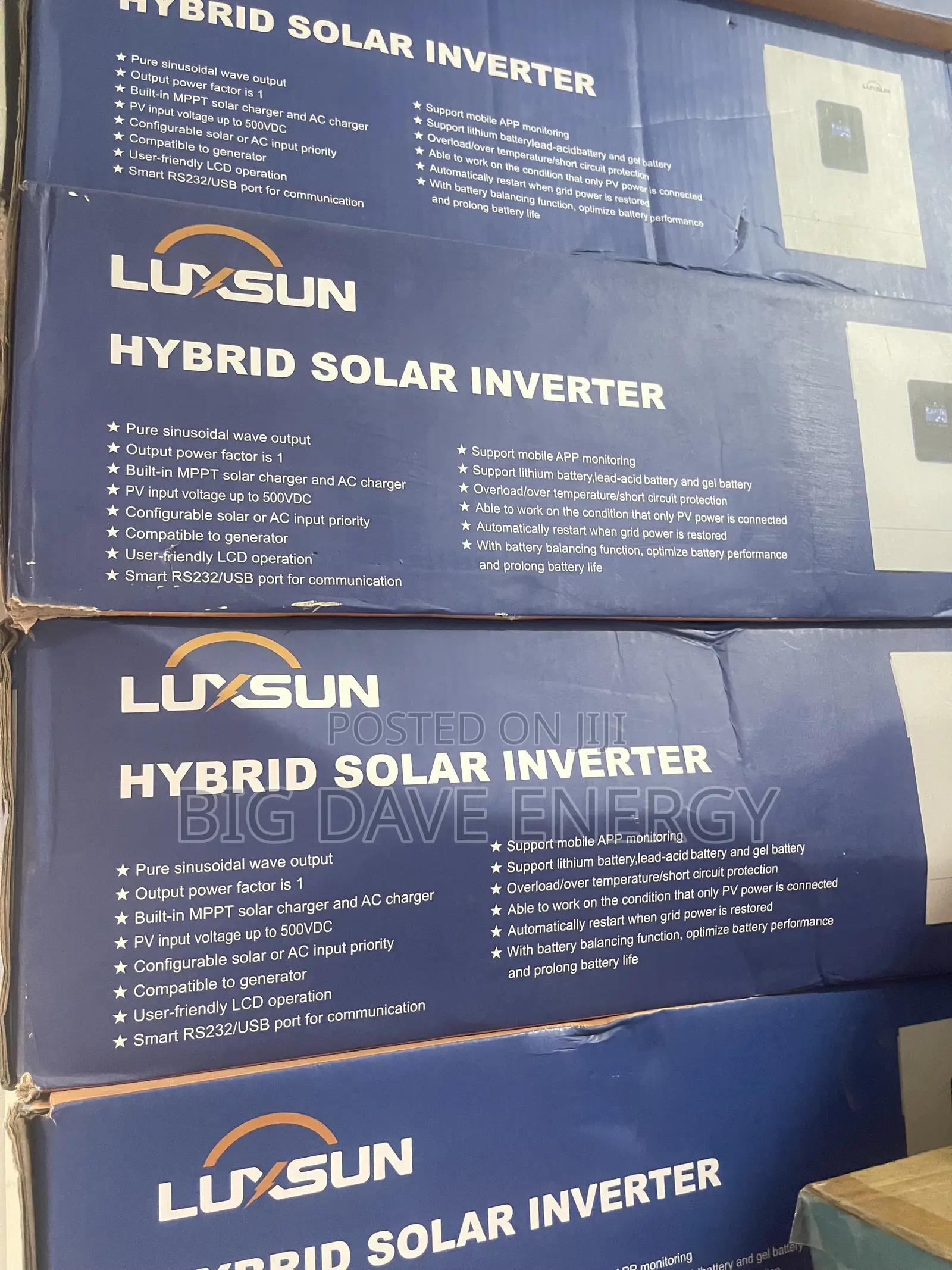 6.2kva 48v Luxun Hybrid Inverter