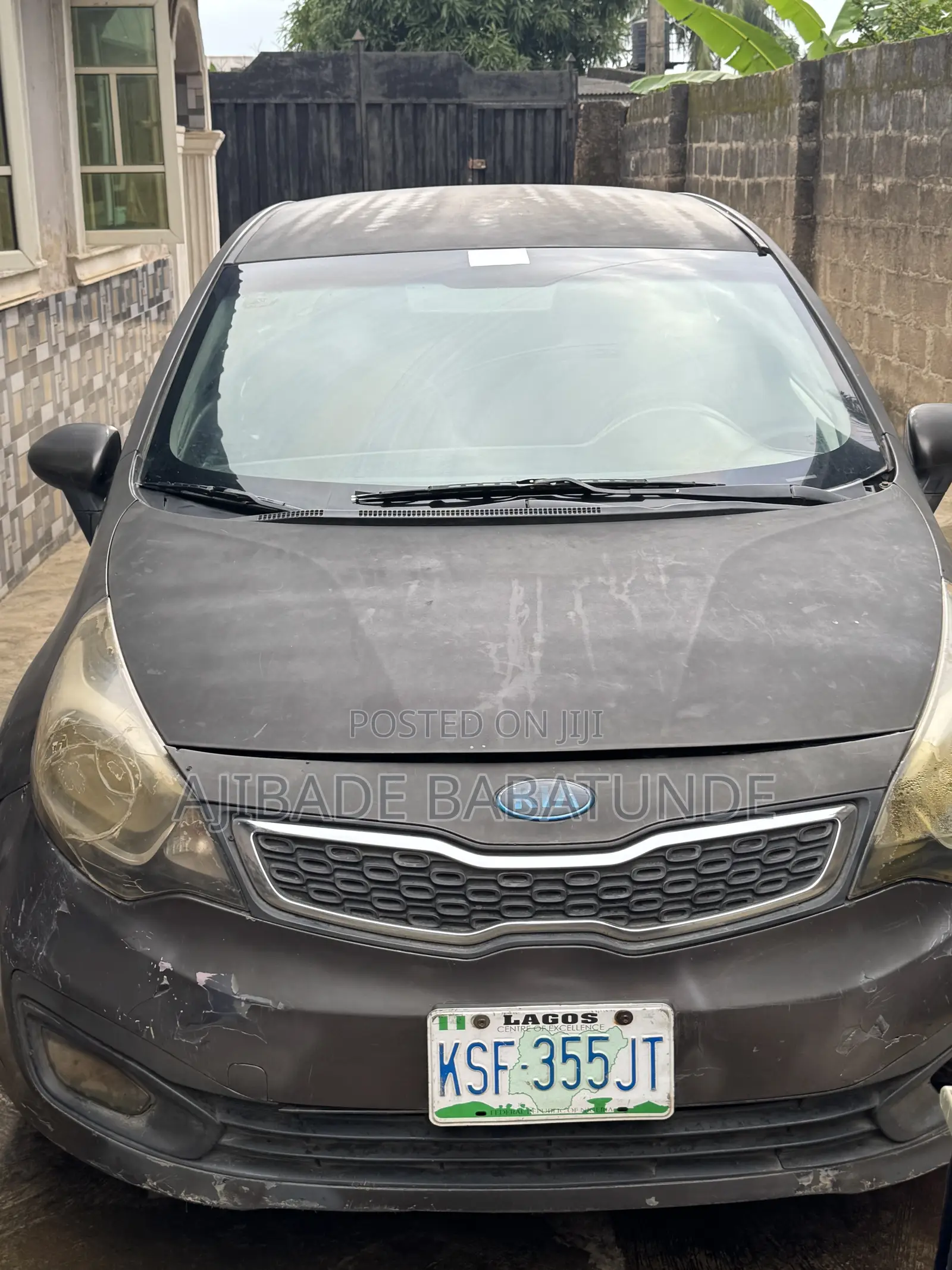 Kia Rio 2012 Gray