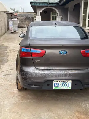 Kia Rio 2012 Gray
