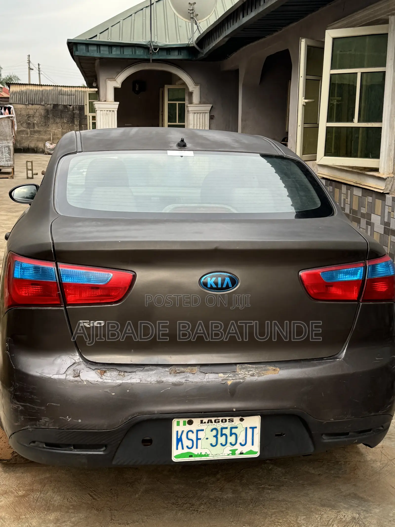 Kia Rio 2012 Gray