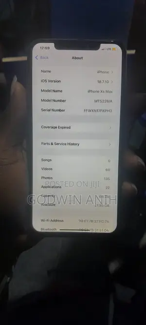 Apple iPhone XS Max 64 GB White