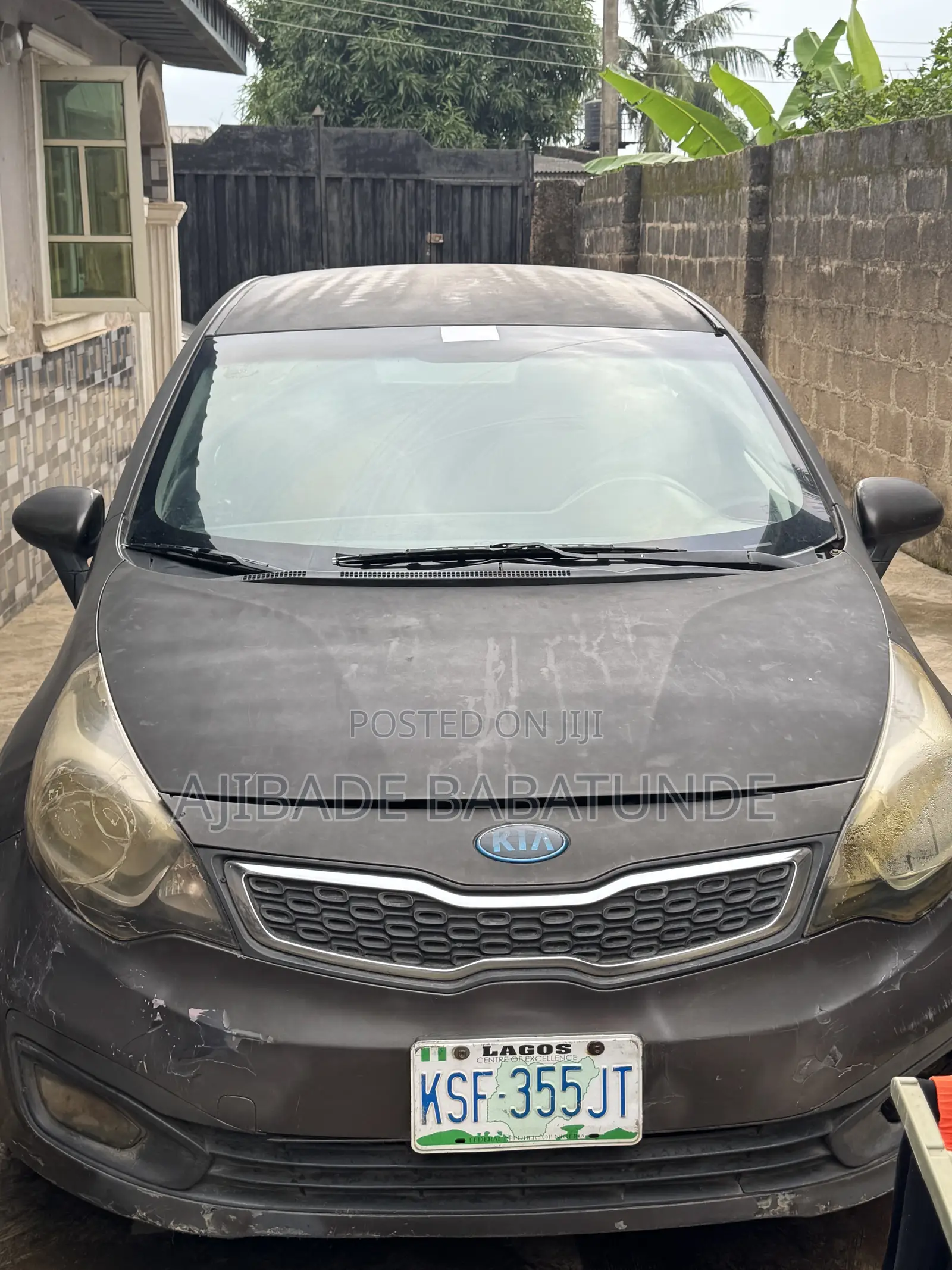 Kia Rio 2012 Gray