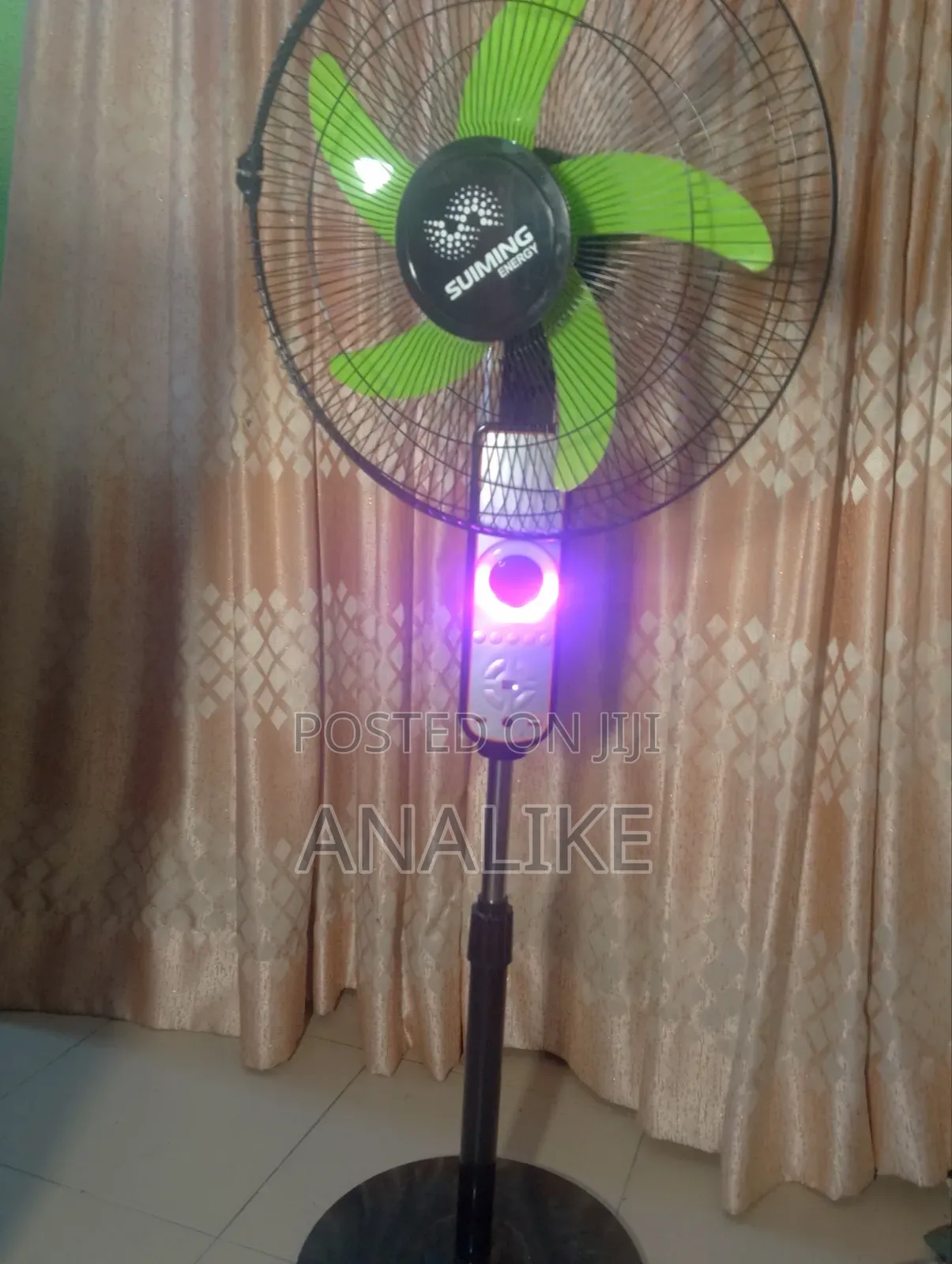 Rechargeable Solar Fan AC DC With Remote Control, Bluetooth Speakers