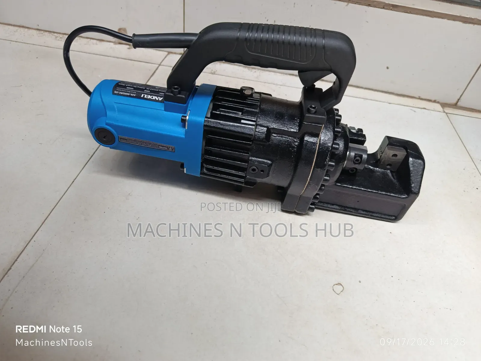 Andeli RC-25 Electric Hydraulic Rebar Cutter