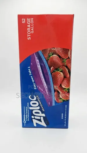 BIG Size Ziploc Plastic Storage Bags