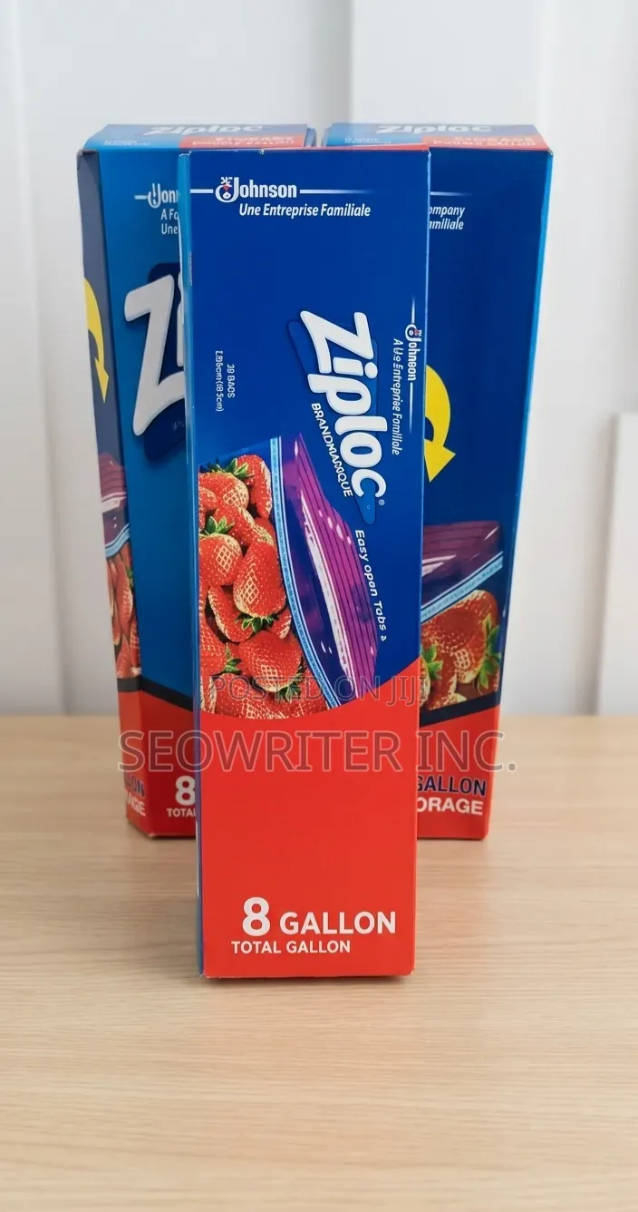 BIG Size Ziploc Plastic Storage Bags