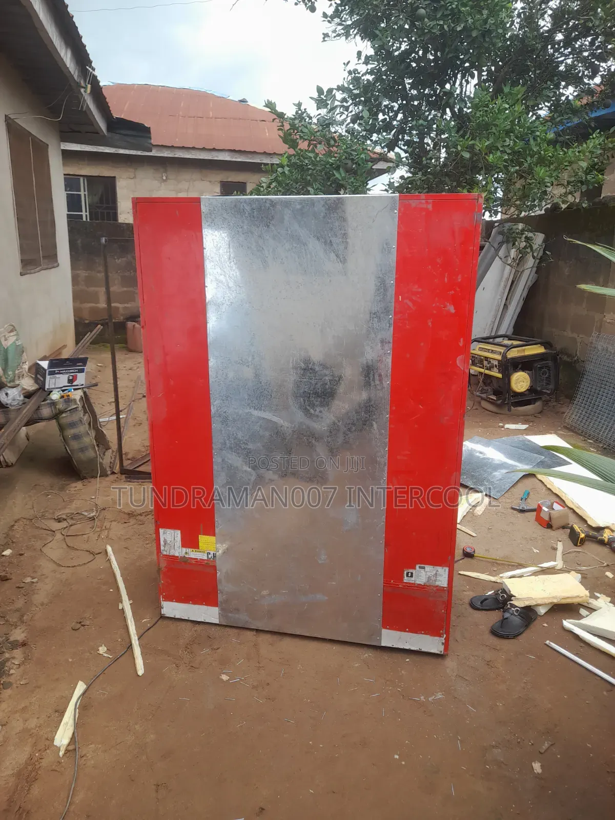 Construction of Iceblock Machine 