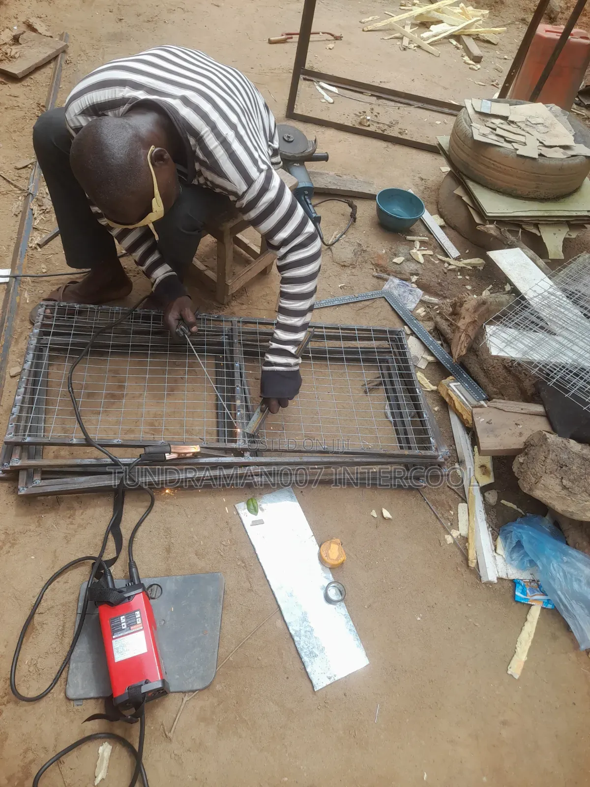 Construction of Iceblock Machine 