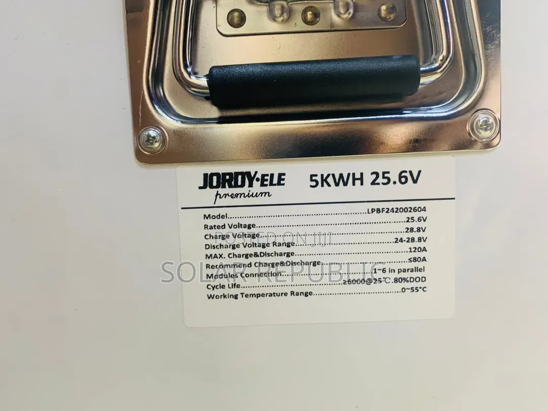 5kWh 24V JordyEle Lithium Ion Battery
