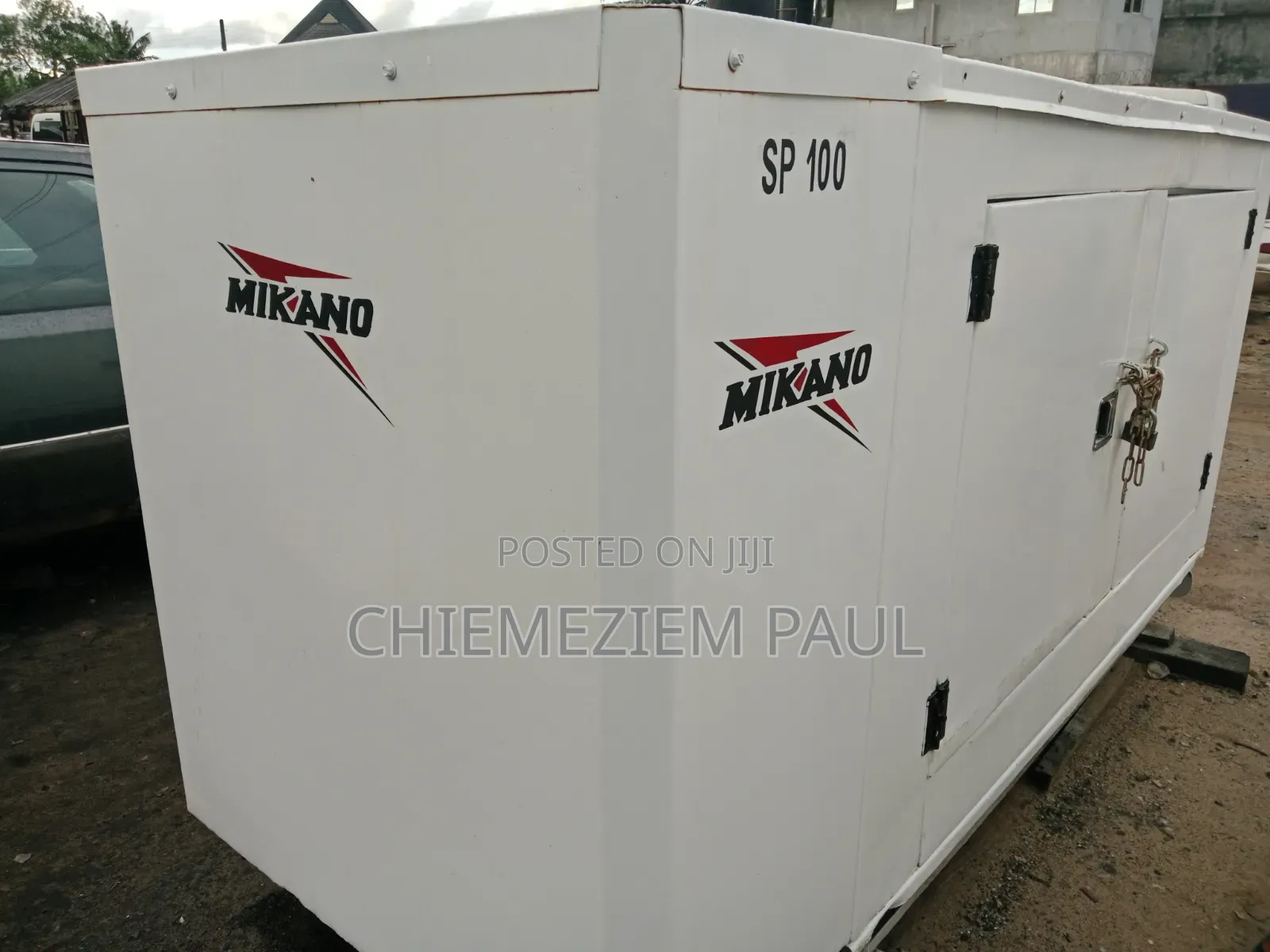 Soundproof Generator 100KVa