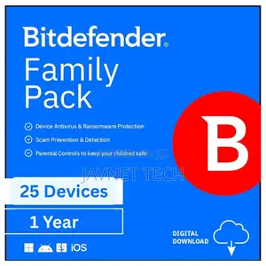Bitdefender Total Security (Family) 25 Devices 1 Year