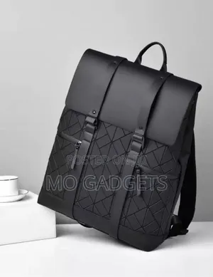 Geometric Luminous Reflective Laptop Backpack (Brand New