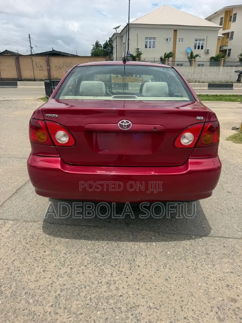 Toyota Corolla 1.4 2004 Red