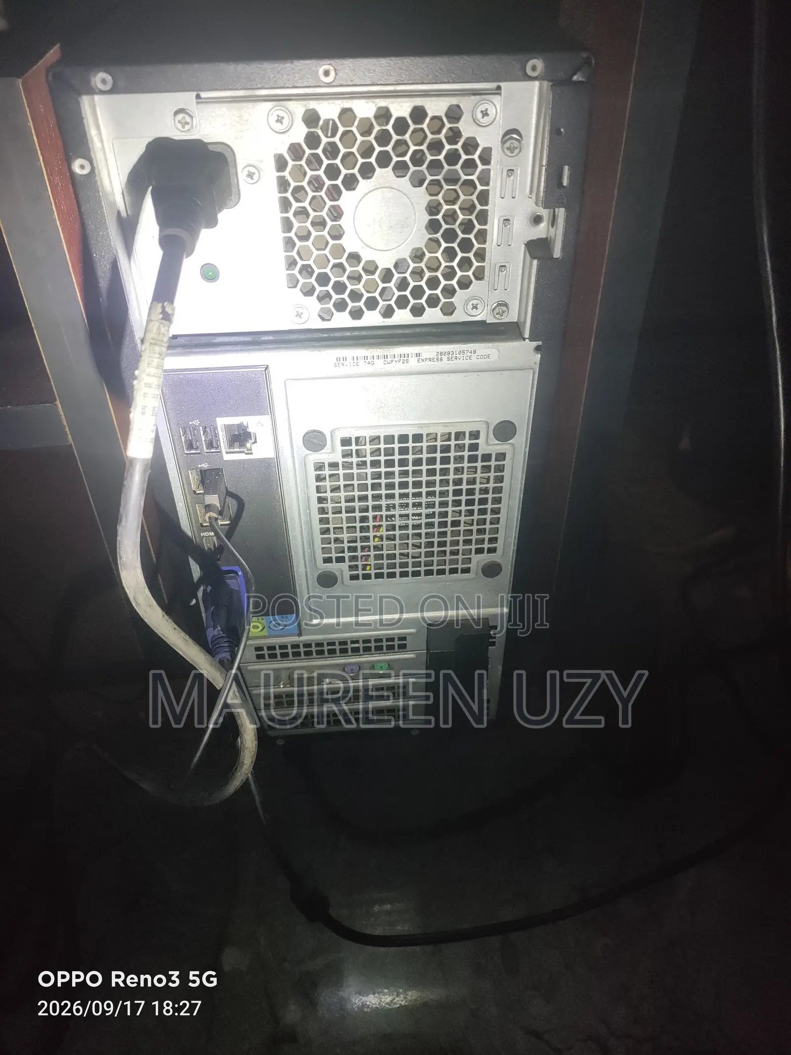 Desktop Computer Dell OptiPlex 3010 4GB Intel Core i3 HDD 500GB