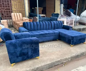 Brand New Top Quality L Shape Section Sofa Set With Single