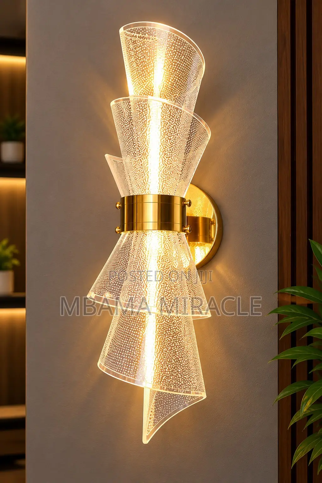 Crystal Wall Light
