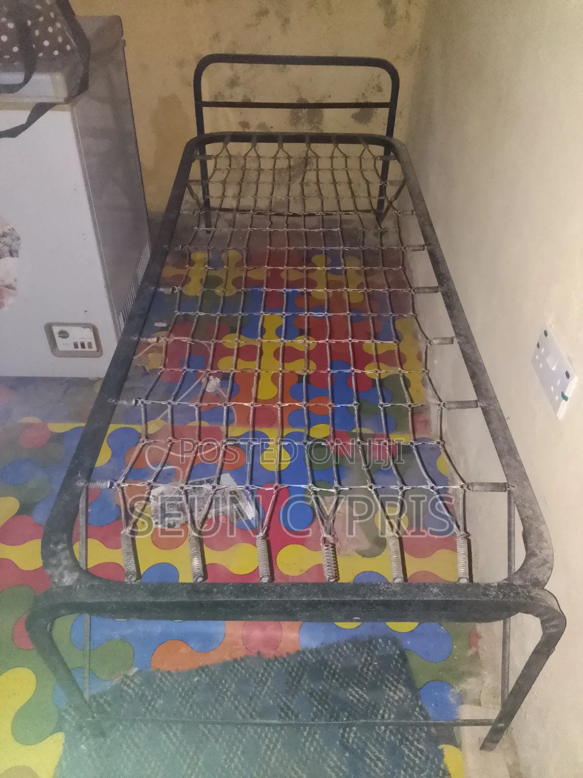 3 and Half by 6 FT Iron Bed Frame