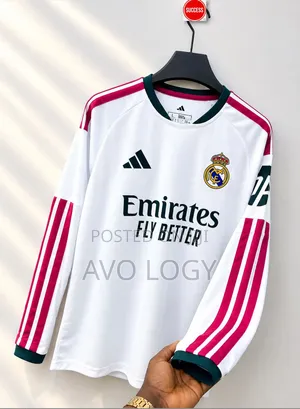 Real Madrid Long Sleeve Jersey