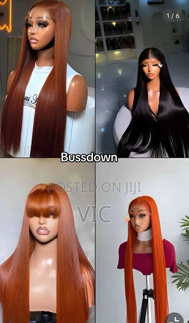 Buss Down Human Hair