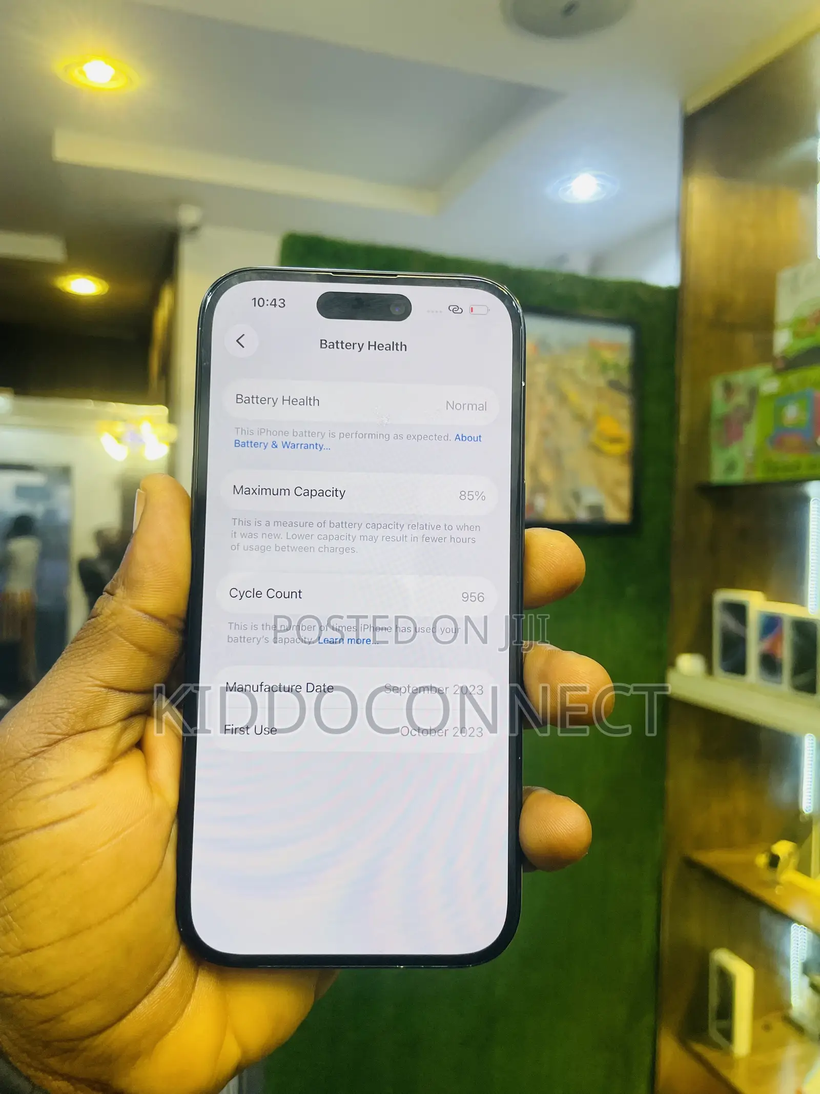 Apple iPhone 15 256 GB Black