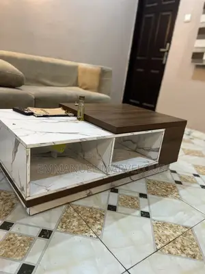 L-Shaped Couch and Centre Table
