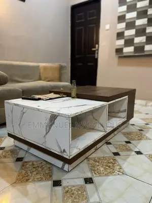 L-Shaped Couch and Centre Table