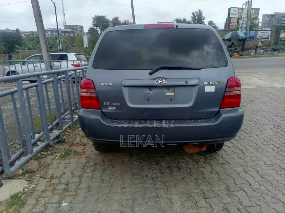 Toyota Highlander 2003 Blue
