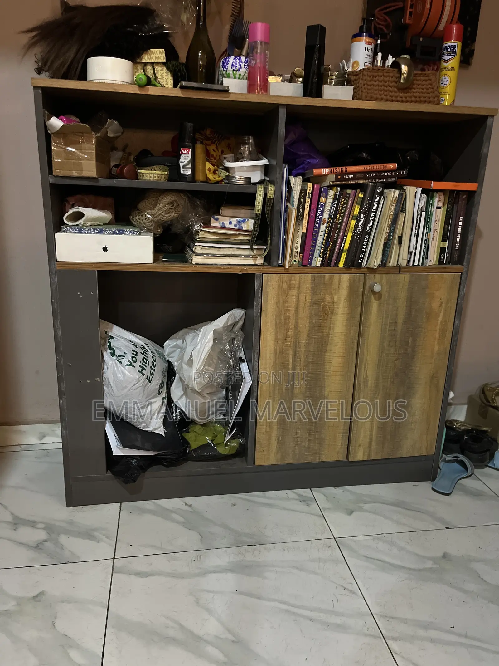 Book Shelf With Storage
