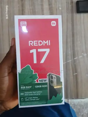 New Xiaomi Redmi 17 128 GB Black