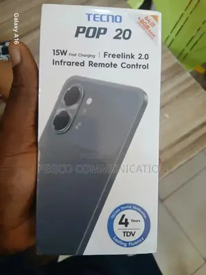 New Tecno Pop 20 64 GB Black