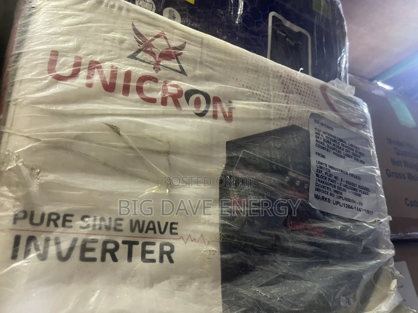3kva 24v Unicron Indian Inverter