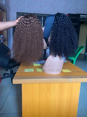 Beautiful Human Hair Wigs for Ladies, Quality Hair | Nigeria