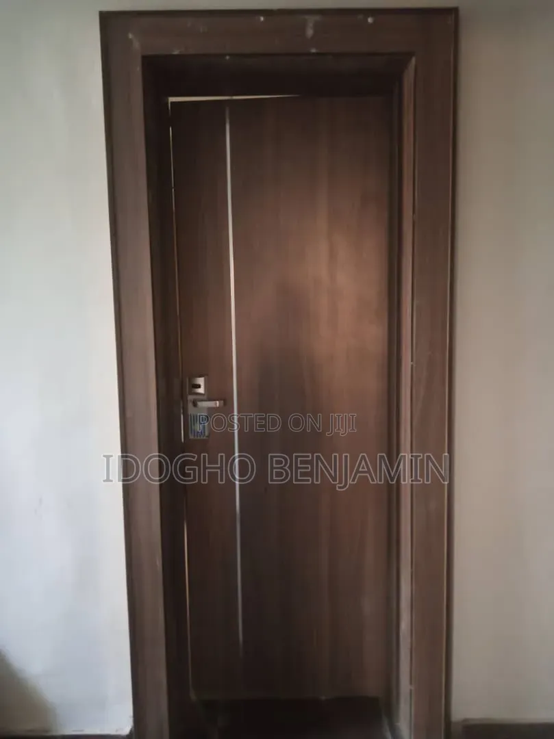 Solid Interior HDF Door 3ft by 7ft With Quality Handle and Lock
