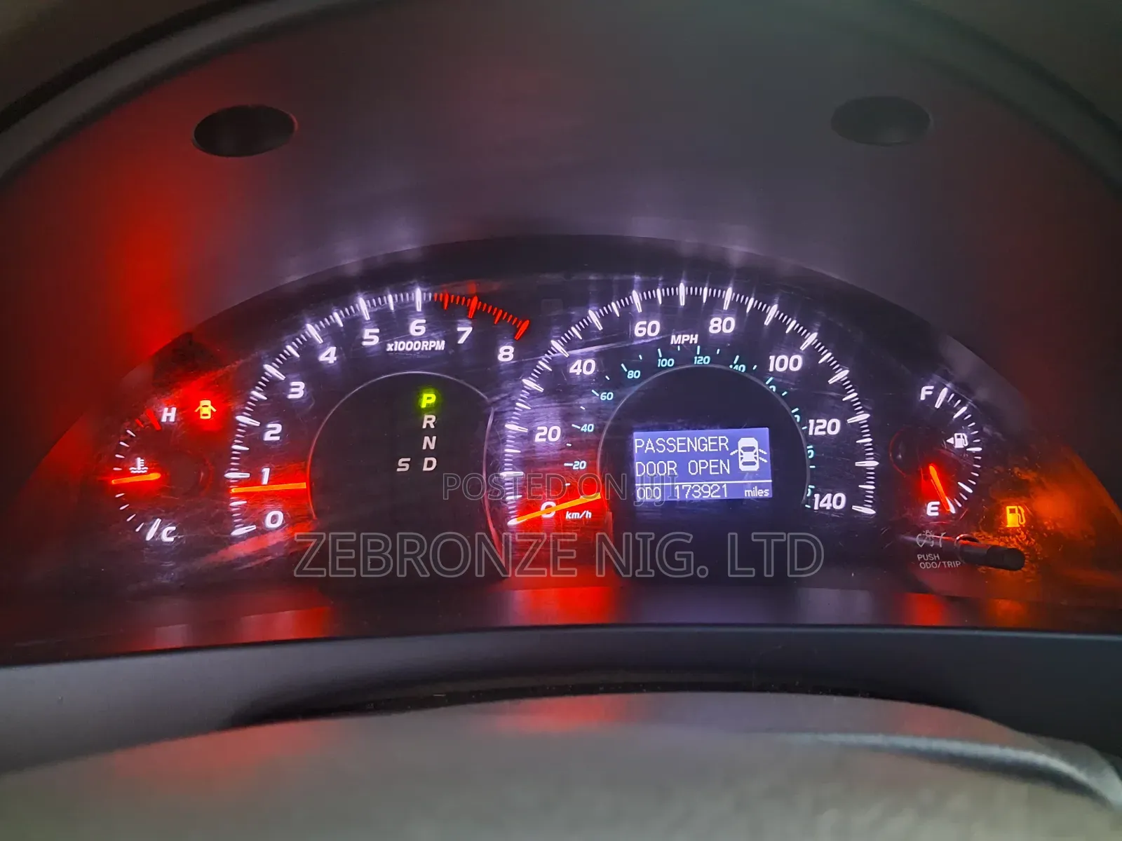 Toyota Camry 2011 Red