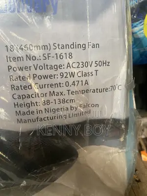 OX18 Plus Standing Fan