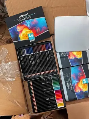 48pc Double Step Quality Flowood Expert Colored Pencil Set